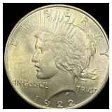 1922 Silver Peace Dollar UNCIRCULATED