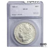 1885-O Morgan Silver Dollar SEGS MS62