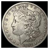 1892-S Silver Morgan Dollar NEARLY UNCIRCULATED