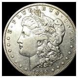 1896-O Silver Morgan Dollar NEARLY UNCIRCULATED
