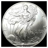 2001 1 oz Silver American Eagle $1 SUPERB GEM BU