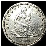 1891 Seated Liberty Quarter UNCIRCULATED