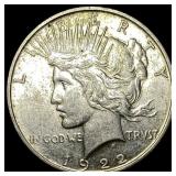 1922 Silver Peace Dollar CHOICE BU