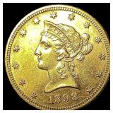 1898 Liberty Head $10 Eagle UNCIRCULATED