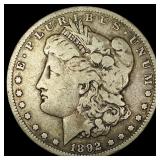 1892-S Silver Morgan Dollar LIGHTLY  CIRCULATED