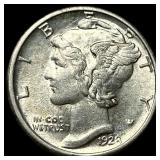 1928-S Silver Mercury Dime UNCIRCULATED