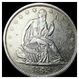 1845-O Silver Half Dollar CLOSELY UNCIRCULATED