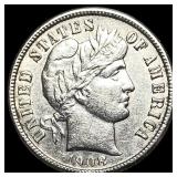 1908-S Silver Barber Dime CLOSELY UNCIRCULATED