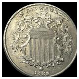 1882 Shield Nickel UNCIRCULATED