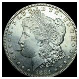 1881 Morgan Silver Dollar UNCIRCULATED