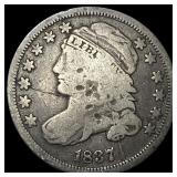1837 Capped Bust Dime LIGHTLY CIRCULATED