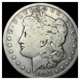 1891-CC Silver Morgan Dollar NICELY CIRCULATED