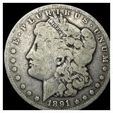 1891-CC Silver Morgan Dollar NICELY CIRCULATED