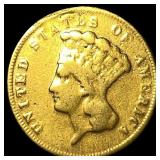 1878 $3 Gold Indian Princess Head HIGH GRADE