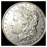 1890-CC Silver Morgan Dollar CLOSELY UNCIRCULATED