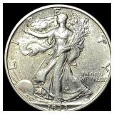 1933 Walking Liberty Half Dollar CLOSELY UNCIRCULA