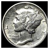 1924-D Silver Mercury Dime UNCIRCULATED