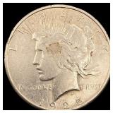 1925-S Silver Peace Dollar CLOSELY  UNCIRCULATED