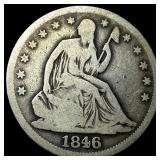 1846-O Silver Half Dollar NICELY CIRCULATED