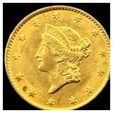 1849 Gold $1 Liberty Type 1 HIGH GRADE