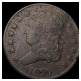 1826 Classic Head Half Cent ABOUT UNCIRCULATED