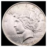1923-D Silver Peace Dollar LIGHTLY CIRCULATED