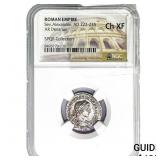 Roman Empire Sev. Alexander 222-235 AD Silver Den