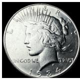 1934 Silver Peace Dollar UNCIRCULATED