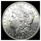 1887-S Silver Morgan Dollar UNCIRCULATED