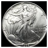 1986 1 oz Silver American Eagle $1 SUPERB GEM BU
