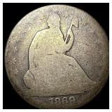 1869 Seated Liberty Half Dollar NICELY CIRCULATED
