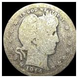 1914 Barber Half Dollar NICELY CIRCULATED