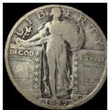 1927-S Silver Standing Liberty Quarter NICELY CIRC