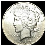 1927 Peace Silver Dollar SUPERB GEM BU