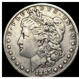 1887 Morgan Silver Dollar LIGHTLY CIRCULATED