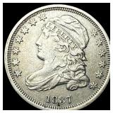 1837 Capped Bust Dime NEARLY UNCIRCULATED
