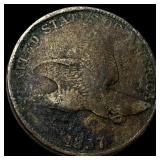 1857 Flying Eagle Cent HIGH GRADE