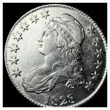 1828 Capped Bust Half Dollar CLOSELY UNCIRCULATED