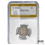 1926-S Buffalo Nickel PGA VF30