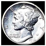1916 Mercury Dime CLOSELY UNCIRCULATED