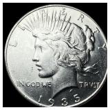 1935 Silver Peace Dollar UNCIRCULATED