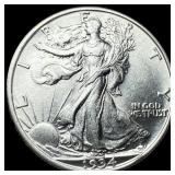 1934-S Silver Walking Liberty Half Dollar UNCIRCUL