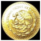 1985 Mexico Gold 250 Pesos World Cup SUPERB GEM BU