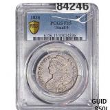 1830 Capped Bust Half Dollar PCGS F15 Small 0
