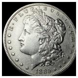 1885-S Silver Morgan Dollar CLOSELY UNCIRCULATED