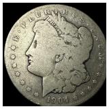 1904-S Silver Morgan Dollar NICELY CIRCULATED