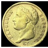 1811-A Gold 20 Francs Napoleon I France CLOSELY UN