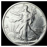 1917 Walking Liberty Half Dollar CLOSELY UNCIRCULA