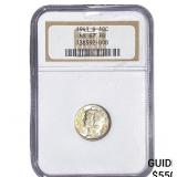 1941-S Mercury Silver Dime NGC MS67 FB