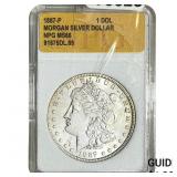 1887 Morgan Silver Dollar NPG MS66